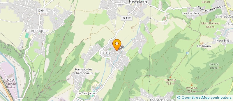 localisation de l'entreprise SCI BENTEL  JARRIE