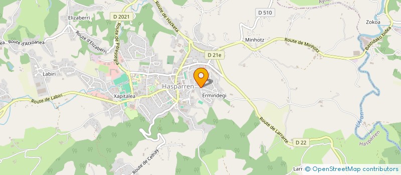 localisation de l'entreprise SCI BEO à HASPARREN