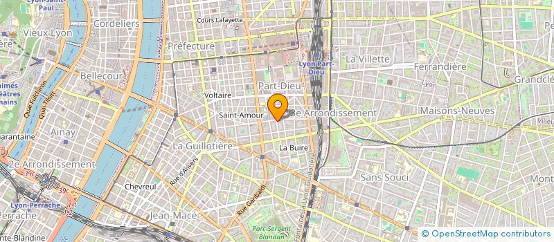 localisation de l'entreprise SCI BEOT  LYON