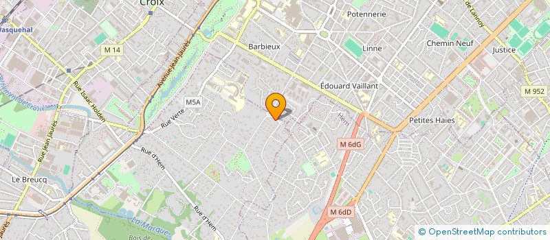 localisation de l'entreprise SCI BEPA à CROIX