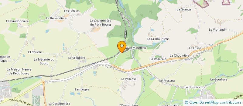 localisation de l'entreprise SCI BEPA à LES HERBIERS
