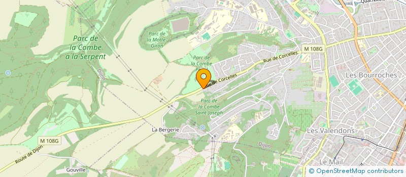 localisation de l'entreprise SCI BEPC à DIJON