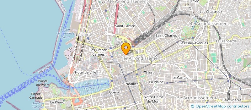 localisation de l'entreprise SCI BER ALL EV  MARSEILLE