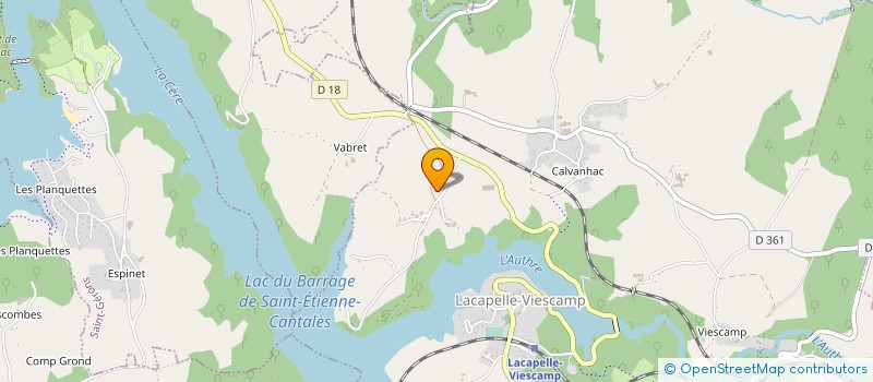 localisation de l'entreprise SCI BERADISE à GLENAT