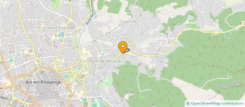 localisation de l'entreprise SCI BERAGYL à AIX-EN-PROVENCE