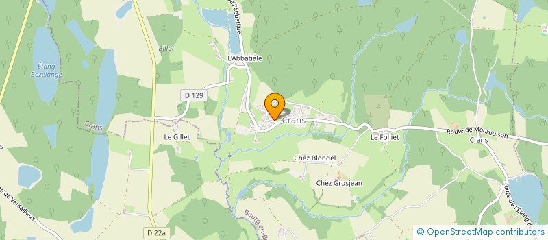 localisation de l'entreprise SCI BERAL  CRANS