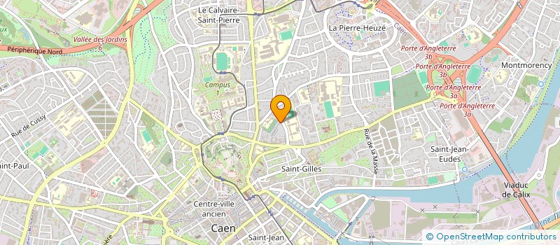 localisation de l'entreprise SCI BERANGER à CAEN