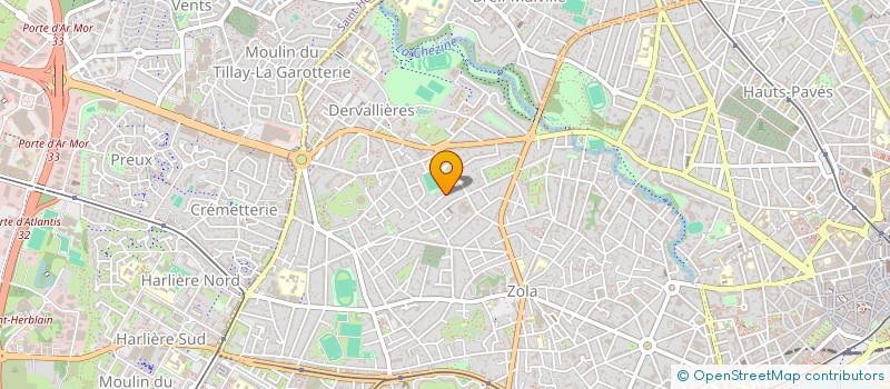 localisation de l'entreprise SCI BERANGERE  NANTES