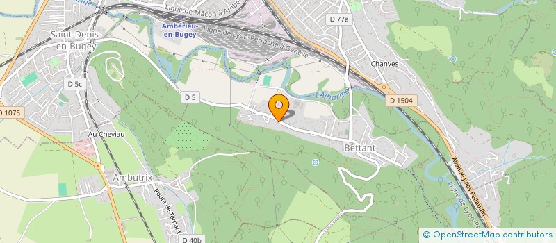 localisation de l'entreprise SCI BERARD  BETTANT