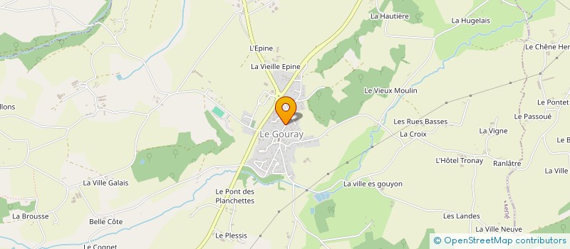 localisation de l'entreprise SCI BERARDY CHARRON à LE MENE