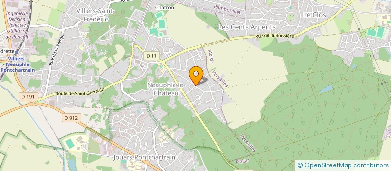 localisation de l'entreprise SCI BERAREMI à VERSAILLES