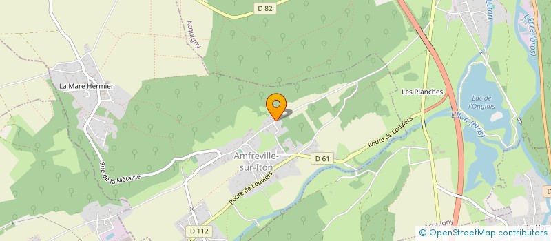 localisation de l'entreprise SCI BERCHER PHILIPPE  AMFREVILLE-SUR-ITON