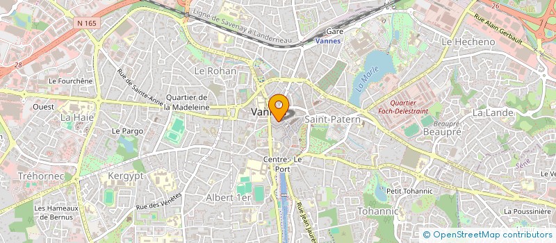 localisation de l'entreprise SCI BERCHIS VENT D'OUEST à VANNES