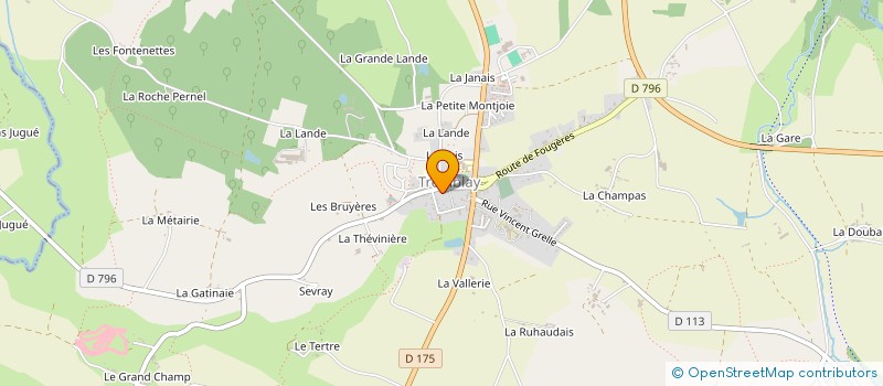 localisation de l'entreprise SCI BERDAMAI  VAL-COUESNON