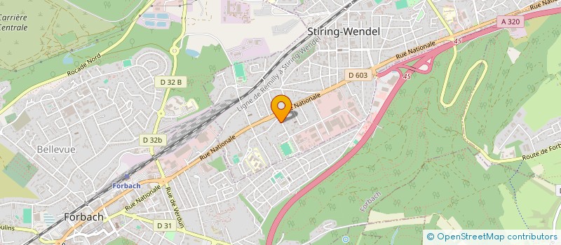 localisation de l'entreprise SCI BERDI  SCHNECK