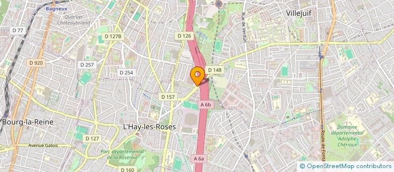 localisation de l'entreprise SCI BERDUGO  L'HAY-LES-ROSES