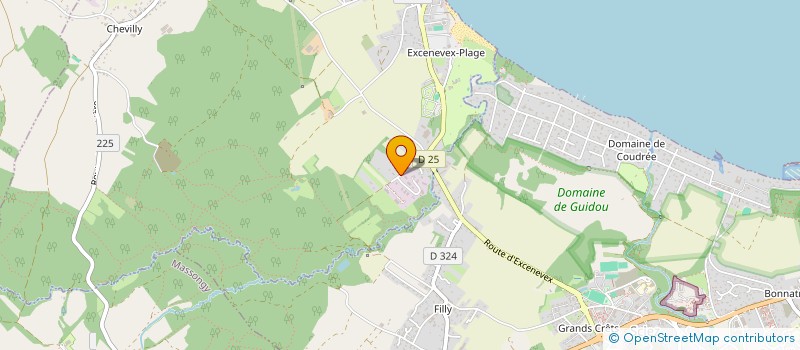 localisation de l'entreprise SCI BEREKET AYDEMIR MARKET  EXCENEVEX