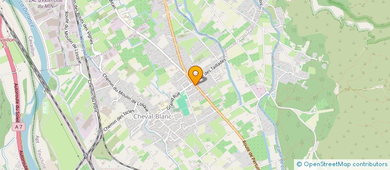 localisation de l'entreprise SCI BERELI  CHEVAL-BLANC