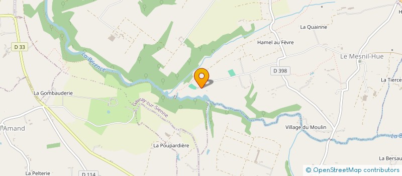 localisation de l'entreprise SCI BERENCE  GAVRAY-SUR-SIENNE