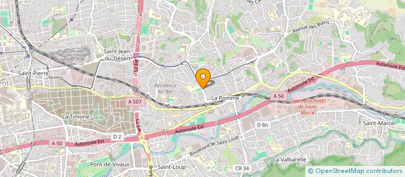 localisation de l'entreprise SCI BERENGER à MARSEILLE