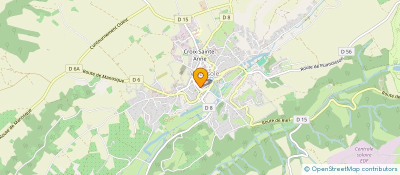 localisation de l'entreprise SCI BERENGER à VALENSOLE