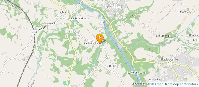 localisation de l'entreprise SCI BERENGERE à CEAULMONT