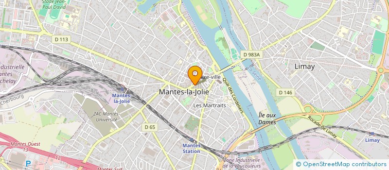 localisation de l'entreprise SCI BERENICE  MANTES-LA-JOLIE