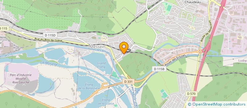 localisation de l'entreprise SCI BERENICE  MESSEIN