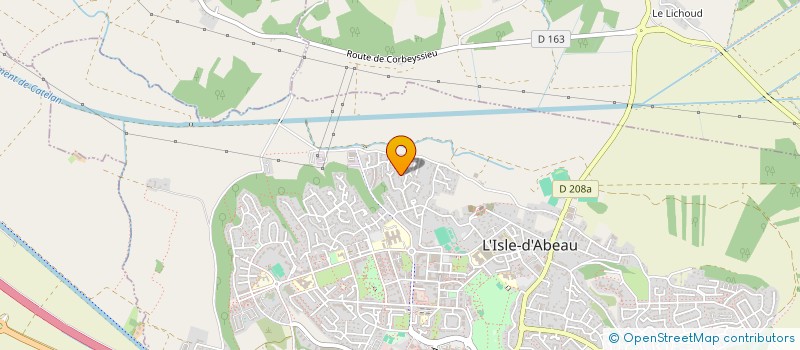 localisation de l'entreprise SCI BERFIKAN  L'ISLE-D'ABEAU