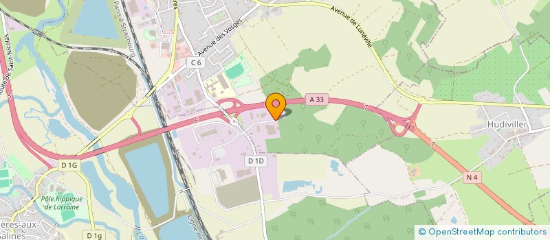 localisation de l'entreprise SCI BERG INVESTISSEMENT  RICHARDMENIL