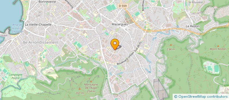 localisation de l'entreprise SCI BERGAME à MARSEILLE