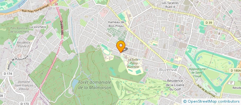 localisation de l'entreprise SCI BERGAMOTE à RUEIL-MALMAISON