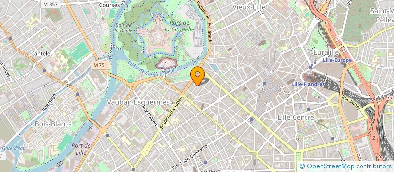 localisation de l'entreprise SCI BERGAMOTE à LILLE