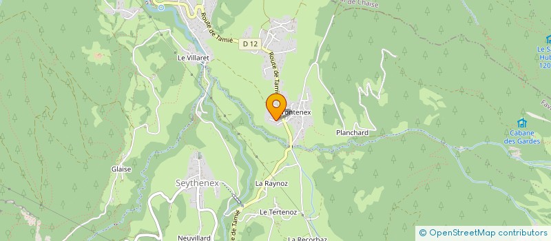 localisation de l'entreprise SCI BERGER  TALLOIRES-MONTMIN