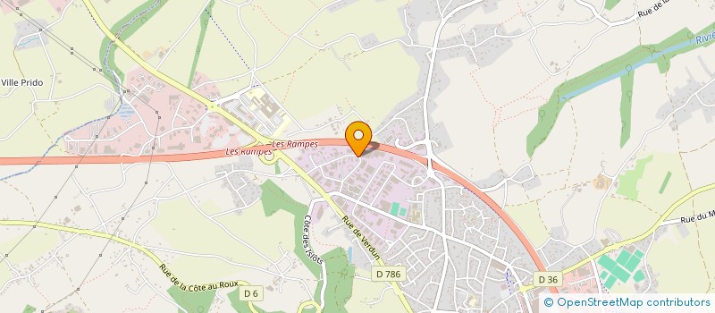 localisation de l'entreprise SCI BERGER  PLERIN