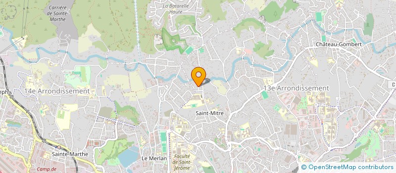 localisation de l'entreprise SCI BERGERE à MARSEILLE 13EME