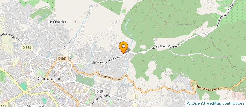 localisation de l'entreprise SCI BERGERIE DU PEYRARD  DRAGUIGNAN