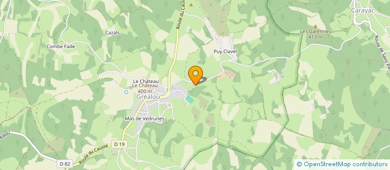 localisation de l'entreprise SCI BERGERIE LES CLOUPS  SAINT-SULPICE