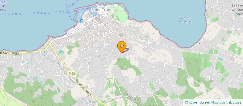 localisation de l'entreprise SCI BERGEROD à SAINT TROPEZ