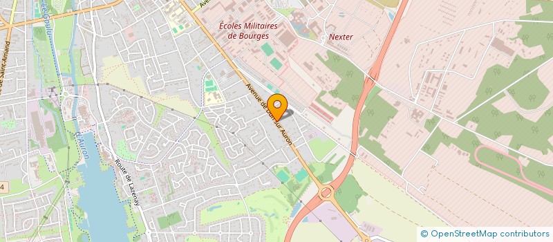 localisation de l'entreprise SCI BERGERON à BOURGES