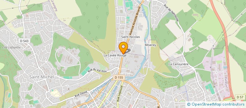 localisation de l'entreprise SCI BERGERON-DURAND  EVREUX