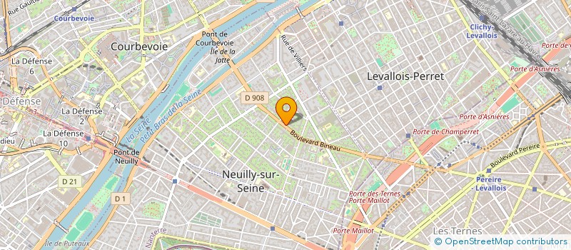 localisation de l'entreprise SCI BERGES à NEUILLY-SUR-SEINE