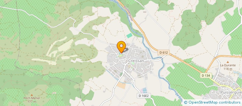 localisation de l'entreprise SCI BERGES  CREISSAN