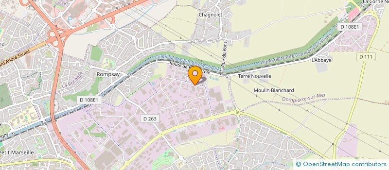 localisation de l'entreprise SCI BERGI  PERIGNY