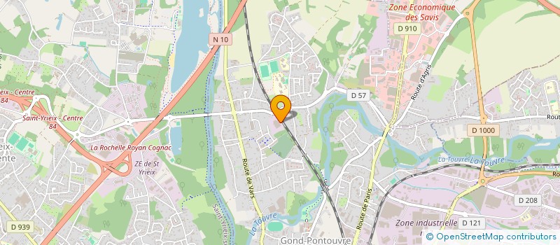 localisation de l'entreprise SCI BERGI LR  GOND-PONTOUVRE