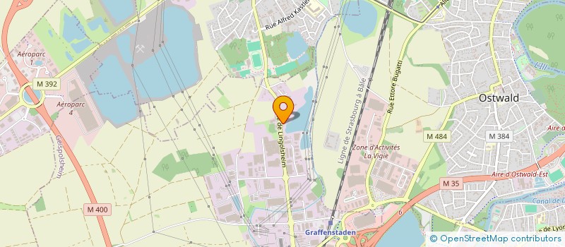 localisation de l'entreprise SCI BERGWEG  GEISPOLSHEIM