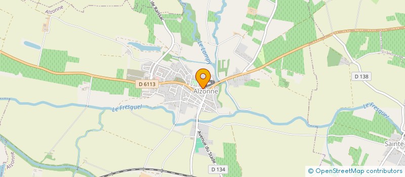 localisation de l'entreprise SCI BERIBLIN  ALZONNE