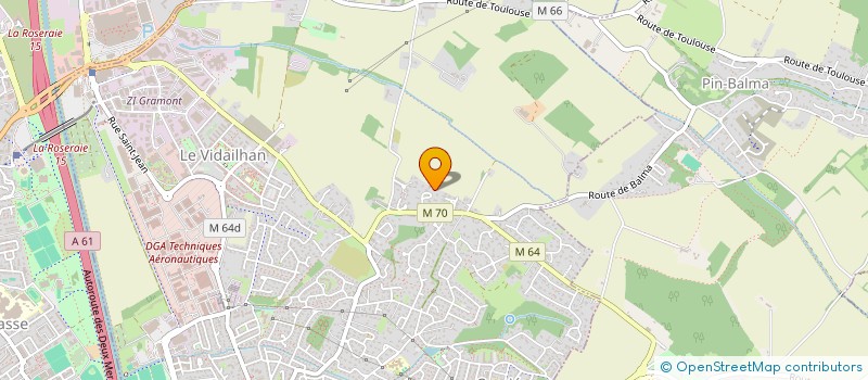 localisation de l'entreprise SCI BERJA  BALMA