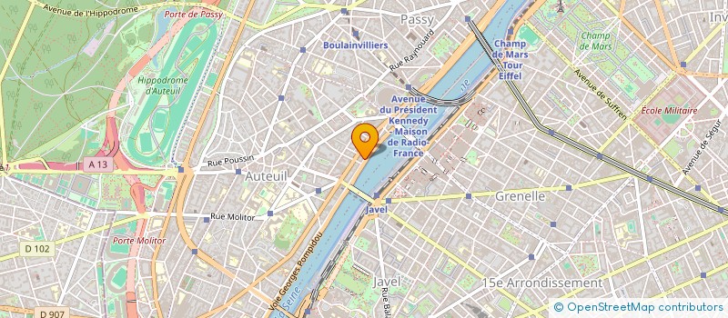 localisation de l'entreprise SCI BERJER 1  PARIS