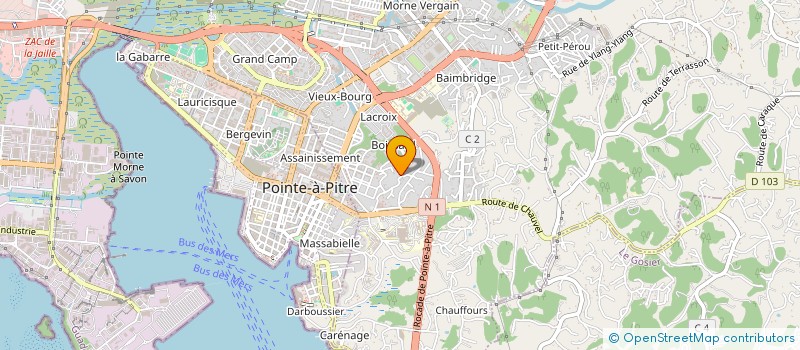 localisation de l'entreprise SCI BERKA à LES ABYMES
